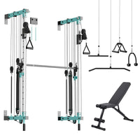 Folding Wall-Mounted Smith Machine